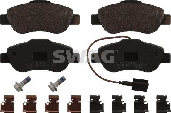 Swag 70 91 6879 - Bremžu uzliku kompl., Disku bremzes www.autospares.lv