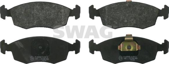 Swag 70 91 6371 - Bremžu uzliku kompl., Disku bremzes www.autospares.lv