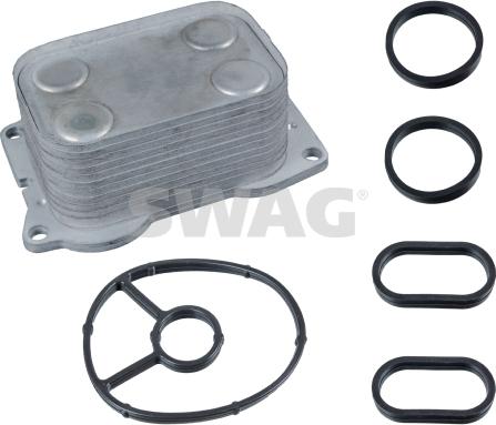 Swag 70 10 7180 - Oil Cooler, engine oil www.autospares.lv