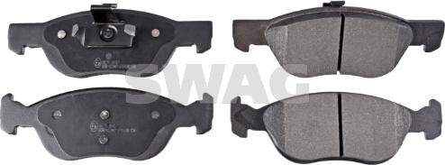 Swag 70 11 6050 - Bremžu uzliku kompl., Disku bremzes www.autospares.lv