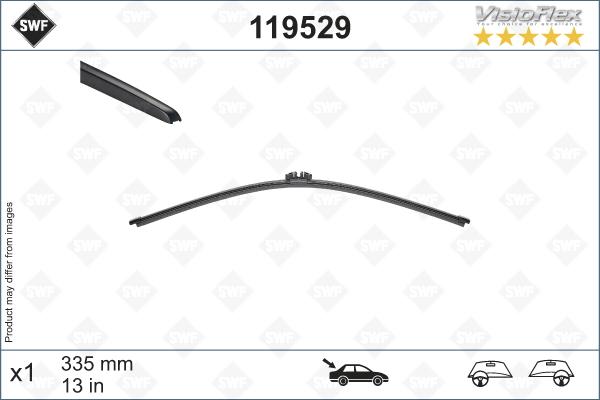 SWF 119529 - Stikla tīrītāja slotiņa autospares.lv