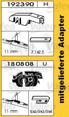 SWF 116203 - Stikla tīrītāja slotiņa www.autospares.lv