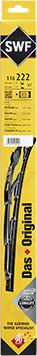 SWF 116222 - Wiper Blade www.autospares.lv