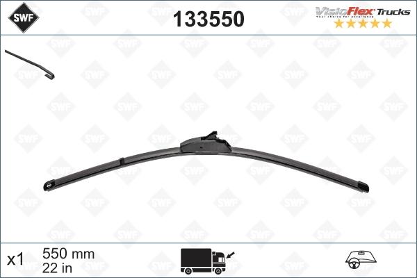 SWF 133550 - Щетка стеклоочистителя www.autospares.lv