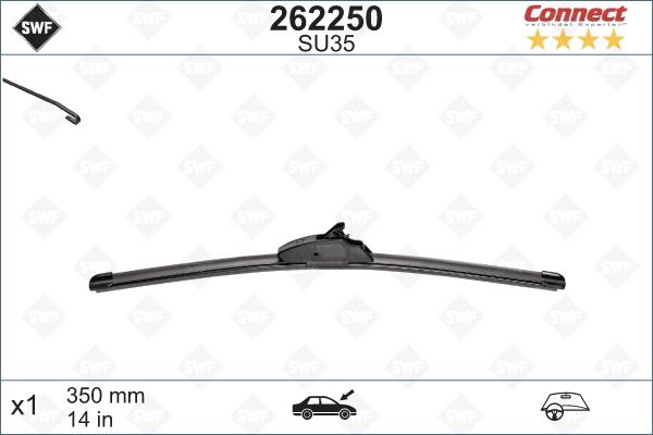 SWF 262250 - Щетка стеклоочистителя www.autospares.lv