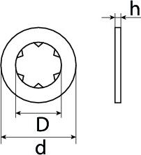 SWGAutomotive 460 000 025 16 - Blīvgredzens, Sprauslas kanāls autospares.lv