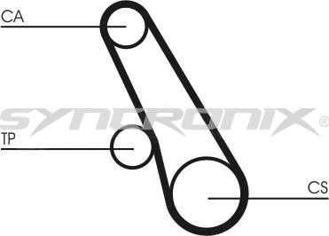 SYNCRONIX SY0991N - Timing Belt www.autospares.lv