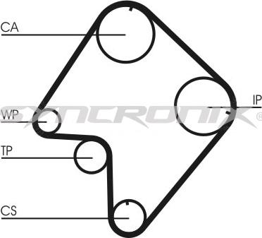 SYNCRONIX SY0832N - Zobsiksna www.autospares.lv