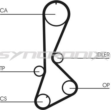 SYNCRONIX SY0828N - Zobsiksna autospares.lv