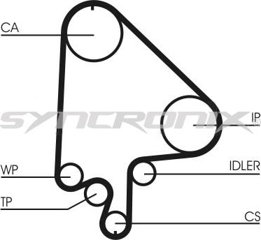 SYNCRONIX SY0871N - Zobsiksna autospares.lv