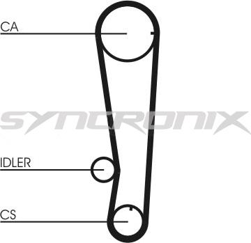 SYNCRONIX SY0715N - Zobsiksna www.autospares.lv