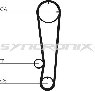 SYNCRONIX SY210738 - Zobsiksnas komplekts www.autospares.lv