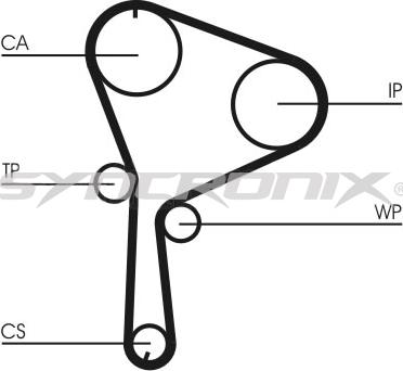 SYNCRONIX SY2101064PE - Ūdenssūknis + Zobsiksnas komplekts autospares.lv