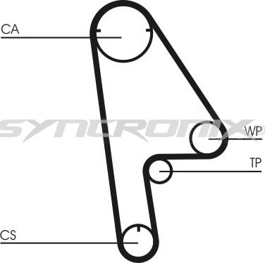 SYNCRONIX SY1001N - Zobsiksna www.autospares.lv