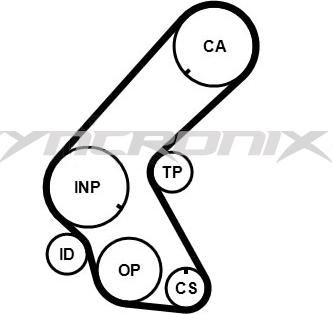 SYNCRONIX SY2101014 - Zobsiksnas komplekts www.autospares.lv