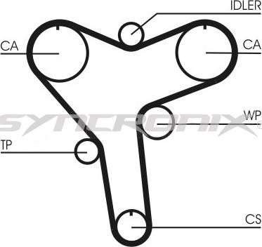 SYNCRONIX SY1029N - Zobsiksna autospares.lv