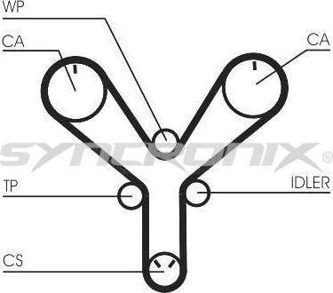 SYNCRONIX SY1147N - Zobsiksna autospares.lv