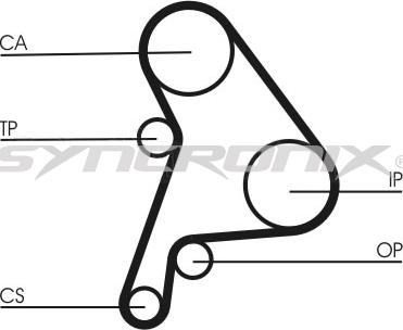 SYNCRONIX SY1101012 - Zobsiksnas komplekts www.autospares.lv