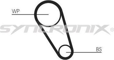 SYNCRONIX SY1101143PE - Water Pump & Timing Belt Set www.autospares.lv