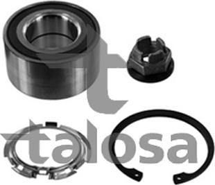 Talosa 80-VW-0113 - Подшипник ступицы колеса, комплект www.autospares.lv