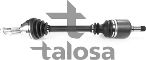 Talosa 76-FI-8012 - Piedziņas vārpsta autospares.lv