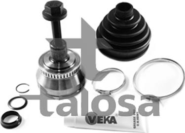 Talosa 77-AD-1018A - Šarnīru komplekts, Piedziņas vārpsta www.autospares.lv