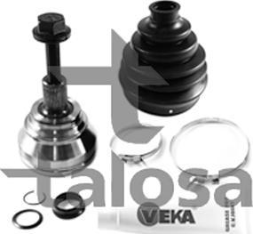 Talosa 77-AD-1033 - Šarnīru komplekts, Piedziņas vārpsta www.autospares.lv