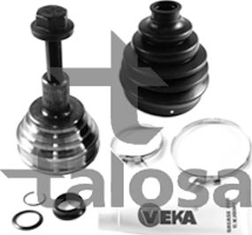 Talosa 77-AD-1032 - Šarnīru komplekts, Piedziņas vārpsta www.autospares.lv