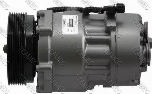 Teamec 8646011 - Compressor, air conditioning www.autospares.lv