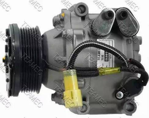 Teamec 8600166 - Compressor, air conditioning www.autospares.lv