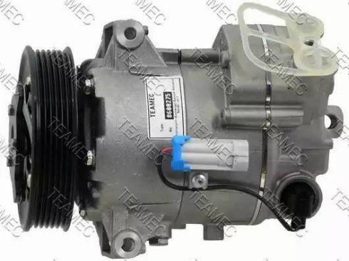 Teamec 8600275 - Compressor, air conditioning www.autospares.lv