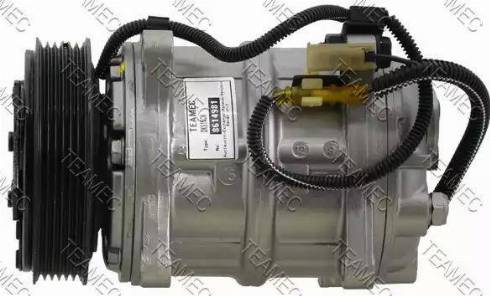 Teamec 8614981 - Compressor, air conditioning www.autospares.lv