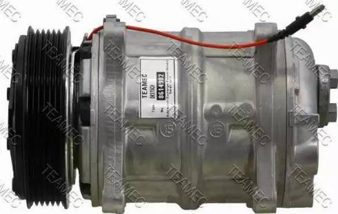 Teamec 8614982 - Compressor, air conditioning www.autospares.lv