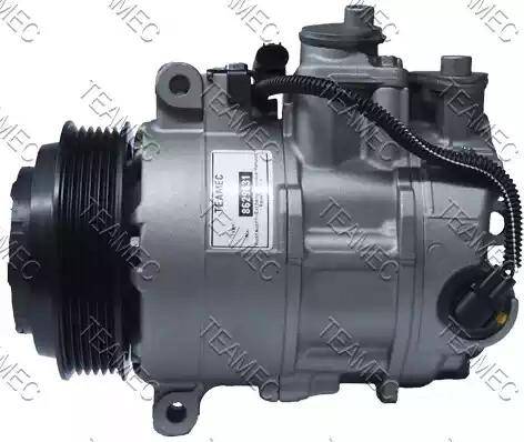 Teamec 8629631 - Compressor, air conditioning www.autospares.lv