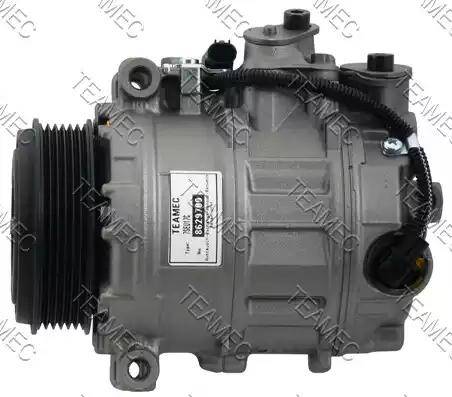 Teamec 8629700 - Compressor, air conditioning www.autospares.lv