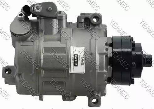 Teamec 8629711 - Compressor, air conditioning www.autospares.lv