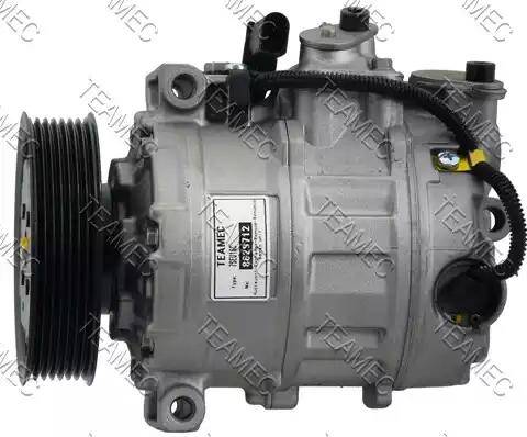 Teamec 8629712 - Compressor, air conditioning www.autospares.lv