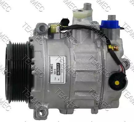 Teamec 8629717 - Compressor, air conditioning www.autospares.lv