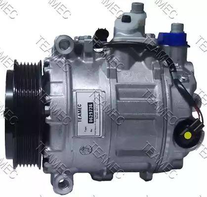 Teamec 8629736 - Compressor, air conditioning www.autospares.lv