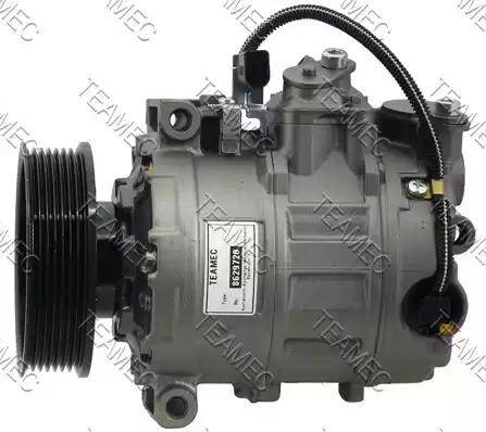 Teamec 8629720 - Compressor, air conditioning www.autospares.lv