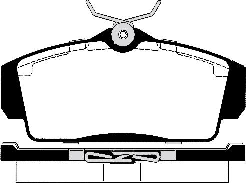 Magneti Marelli 600000097550 - Brake Pad Set, disc brake www.autospares.lv