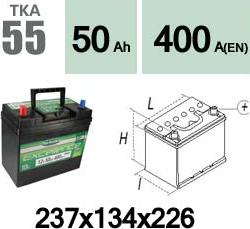 Technika TKA55 - Starter Battery www.autospares.lv