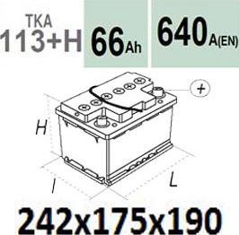 Technika TKA113+H - Starter Battery www.autospares.lv