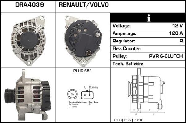 Technika A23702 - Ģenerators autospares.lv