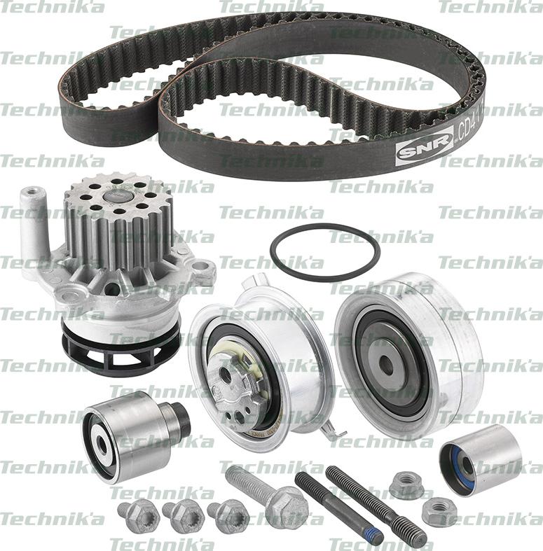 Technika KDP151 - Water Pump & Timing Belt Set www.autospares.lv