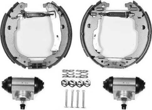 Technika KP9007 - Brake Shoe Set www.autospares.lv