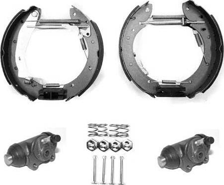 Technika KP6633 - Brake Shoe Set www.autospares.lv