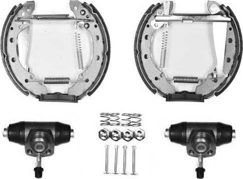 Technika KP1526 - Brake Shoe Set www.autospares.lv