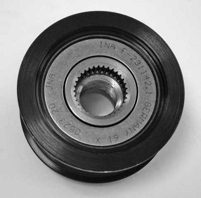 Technox TA20517 - Pulley, alternator, freewheel clutch www.autospares.lv