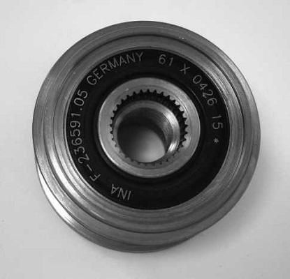 Technox TA22503 - Pulley, alternator, freewheel clutch www.autospares.lv